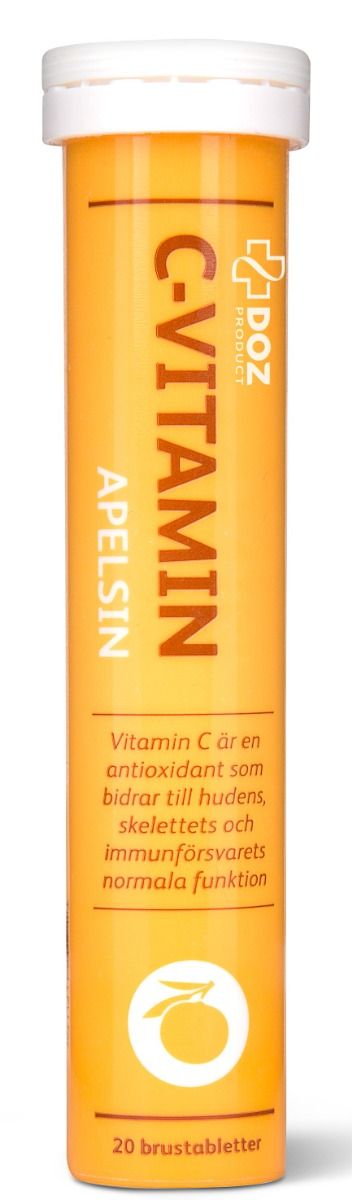 DOZ Product C-vitamin Apelsin 1000 mg 20 st