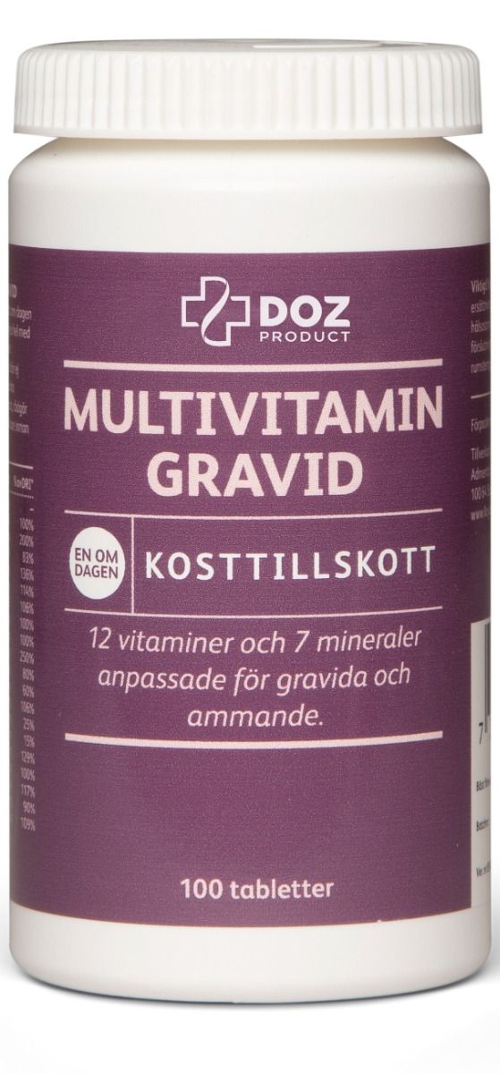 DOZ Apotek DOZ Product Multivitamin Gravid 100 st