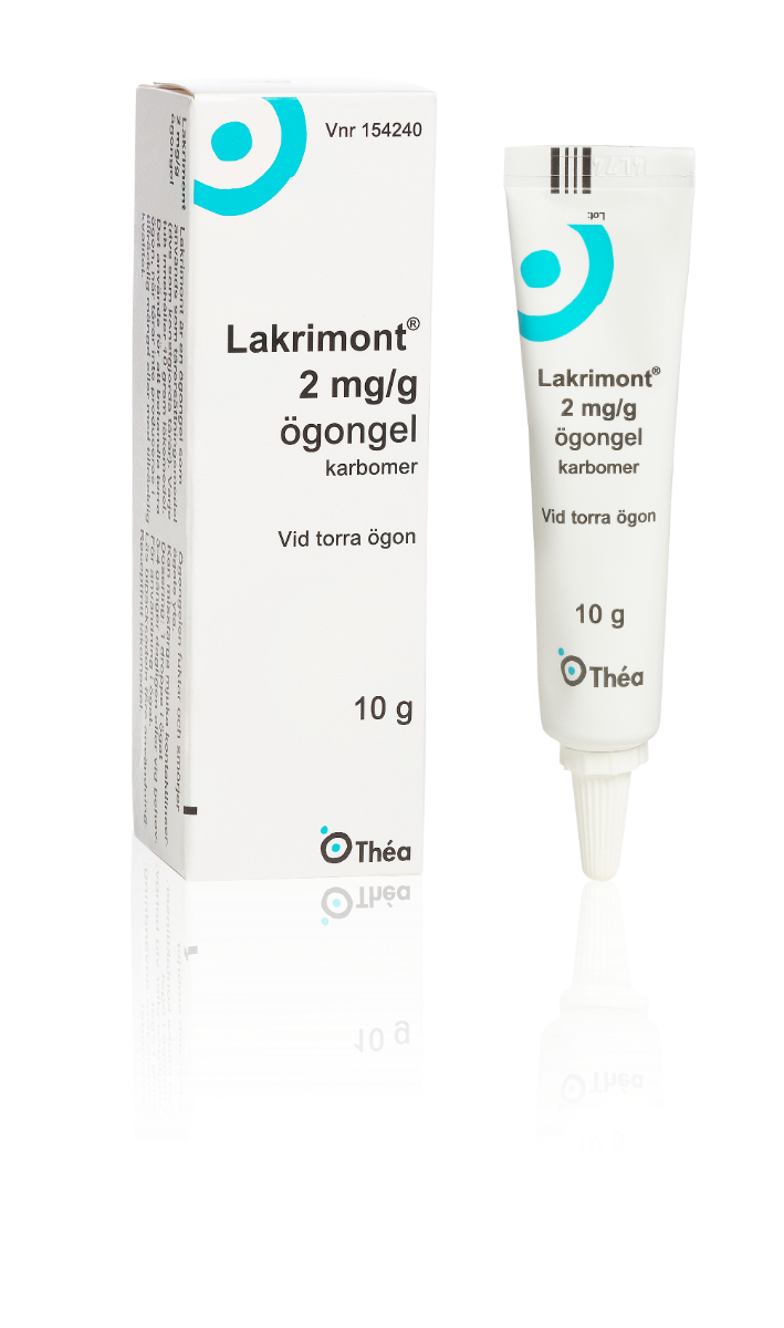 Lakrimont, ögongel 2 mg/g