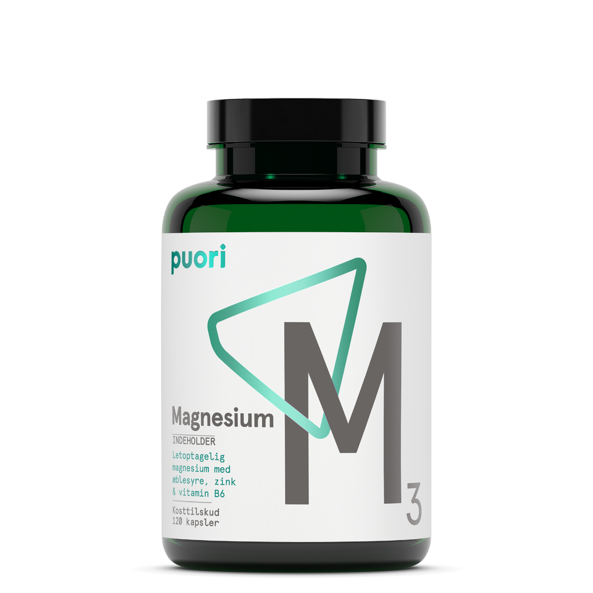 Puori M3 Magnesiumkomplex 120 st | Skönhet och hälsa - Hälsovård | Apoteka