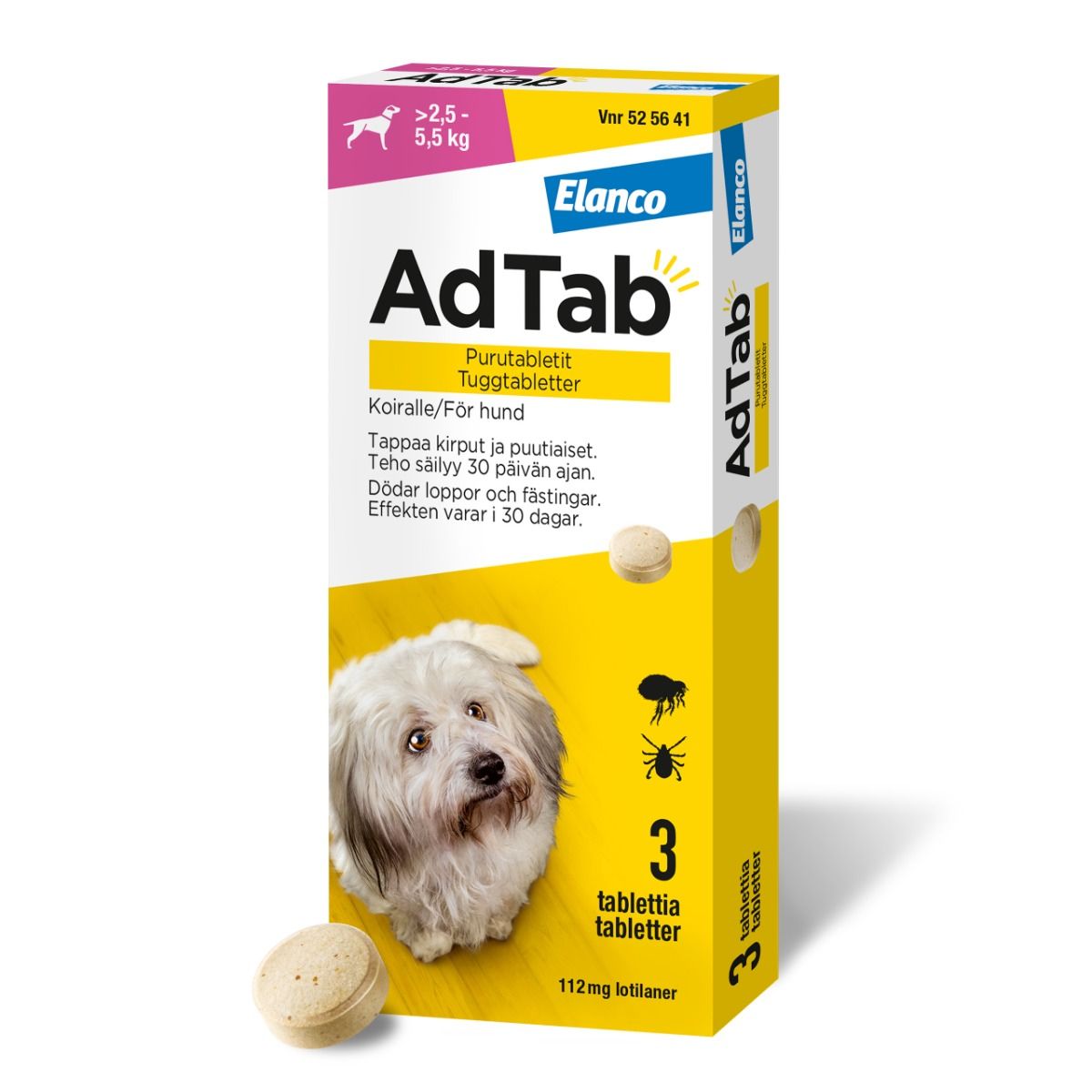 AdTab, tuggtablett 112 mg