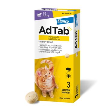 AdTab, tuggtablett 12 mg