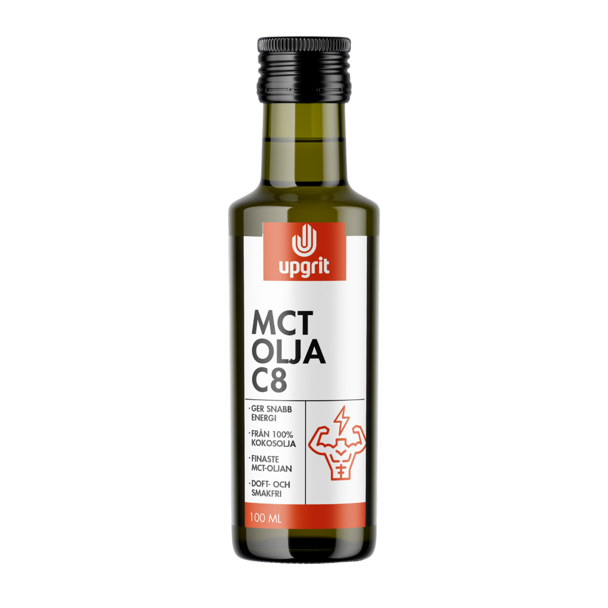 Upgrit C8 MCT-olja 100 ml