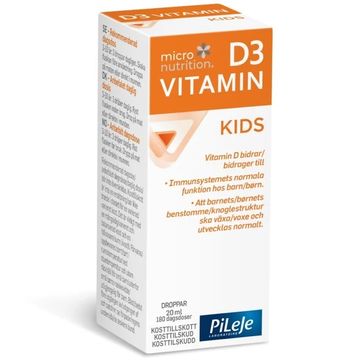Micronutrition D3 Vitamin Kids Droppar 