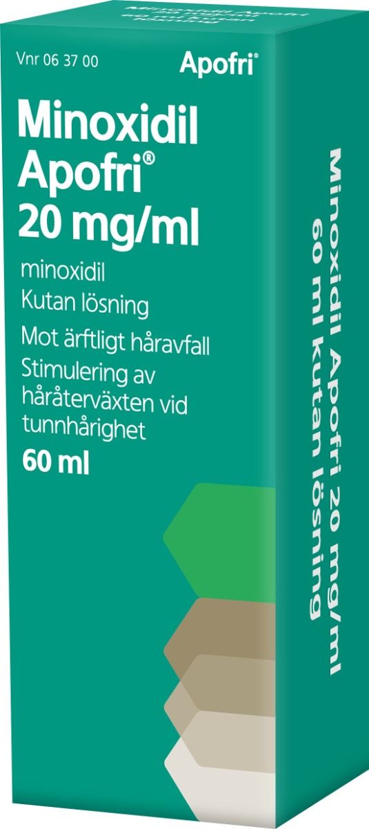 Minoxidil Apofri, kutan lösning 20 mg/ml