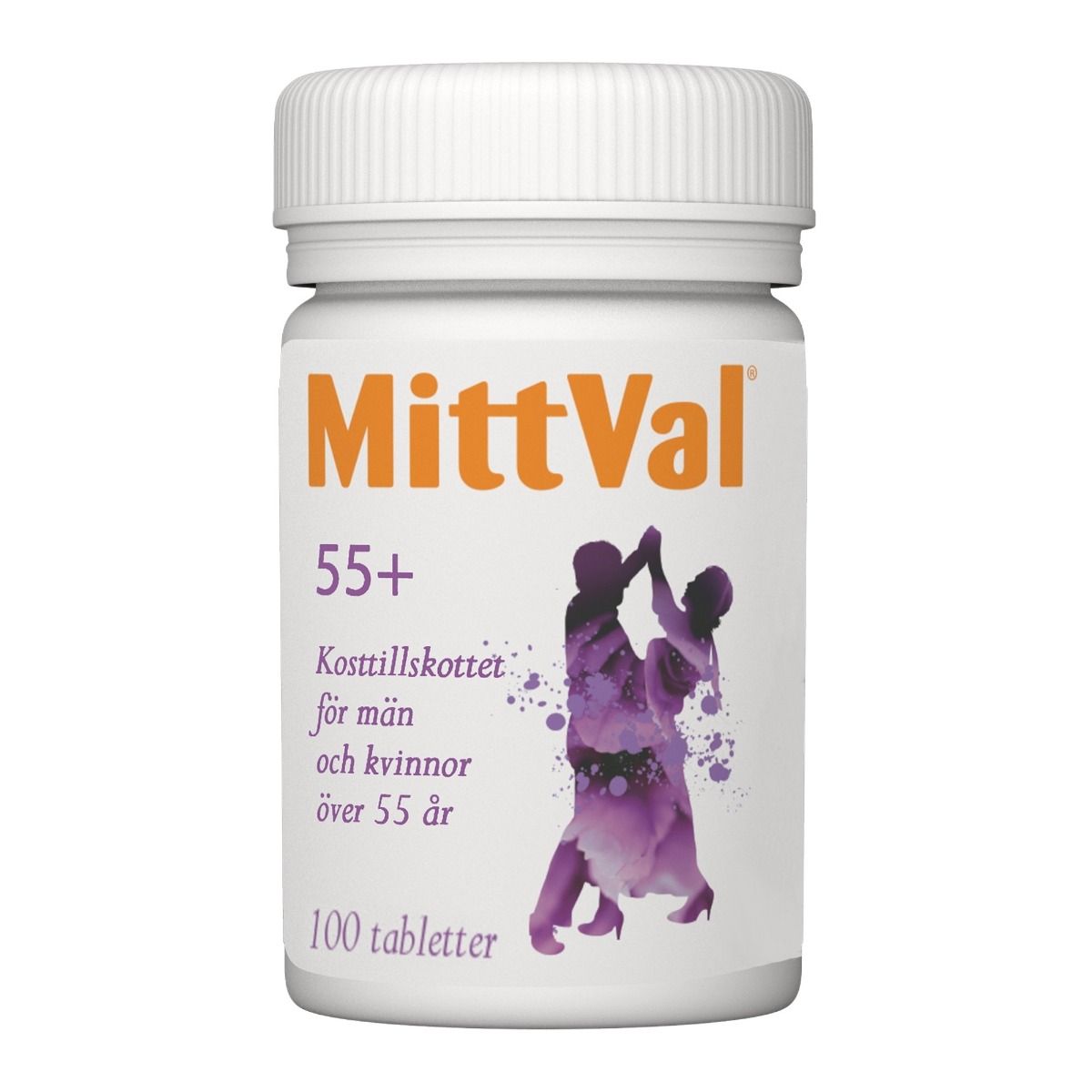 MittVal 55+ 100 st | Skönhet och hälsa - Hälsovård | Apoteka