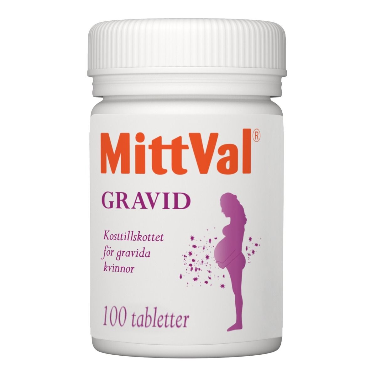 MittVal Gravid 100 st | Skönhet och hälsa - Hälsovård | Apoteka