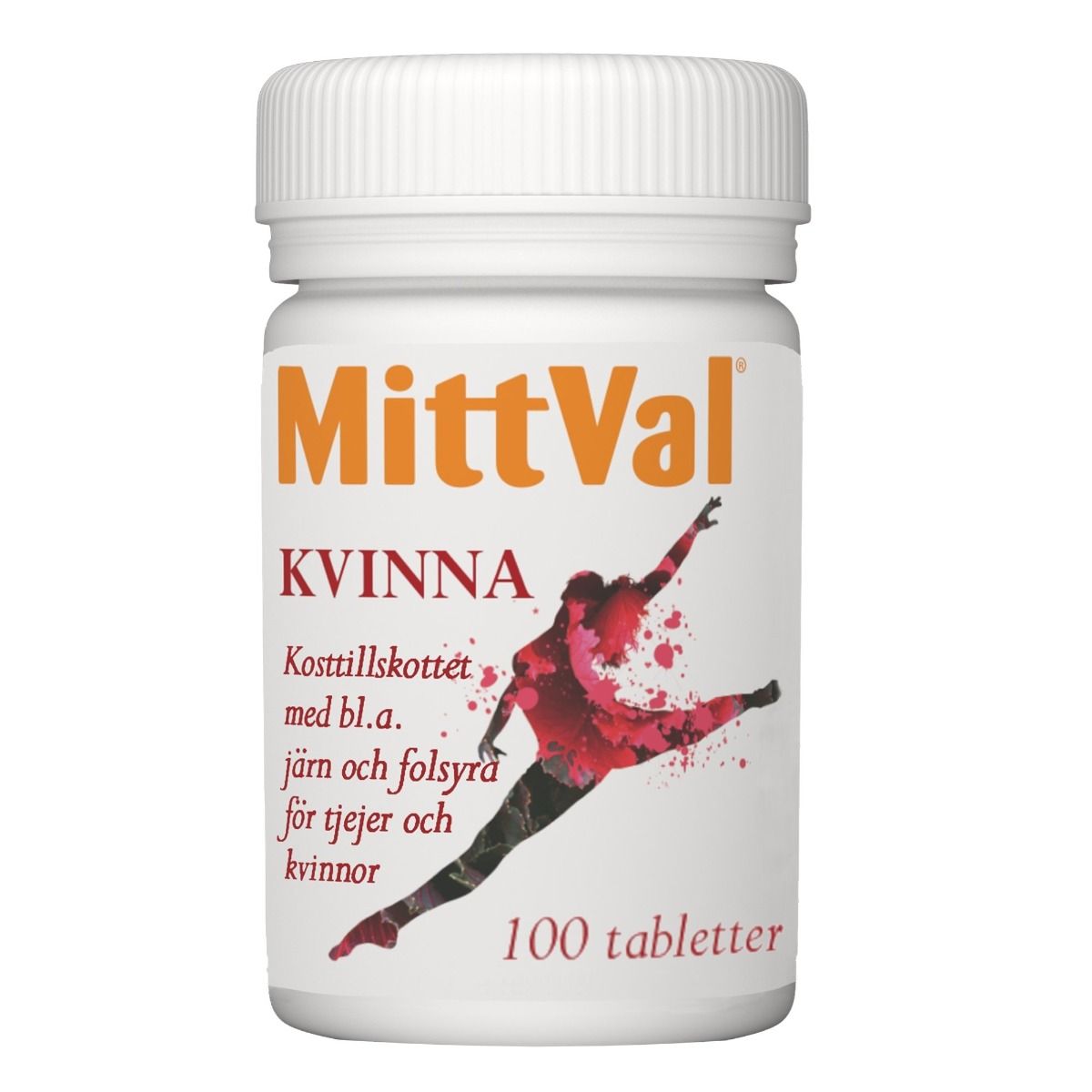 MittVal Kvinna 100 st | Skönhet och hälsa - Hälsovård | Apoteka