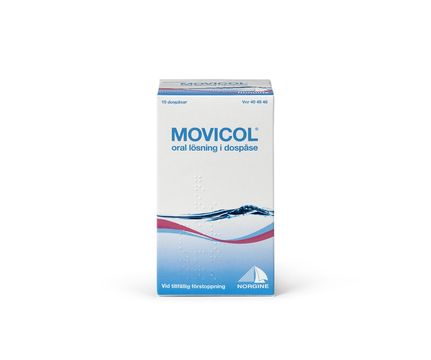 Movicol, oral lösning i dospåse