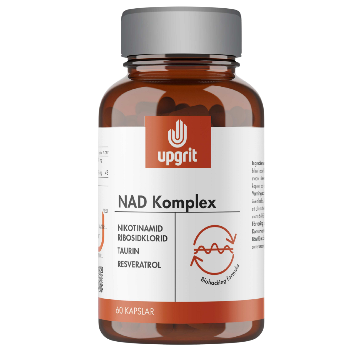 Upgrit NAD Komplex 60 kapslar