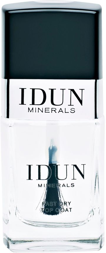 IDUN Minerals nail polish Brilliant fast drying top coat