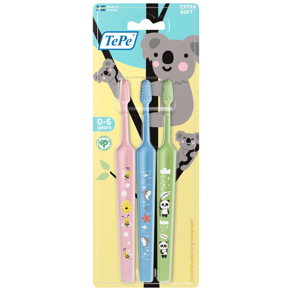 TePe Mini X-soft  0-3 år barntandborste