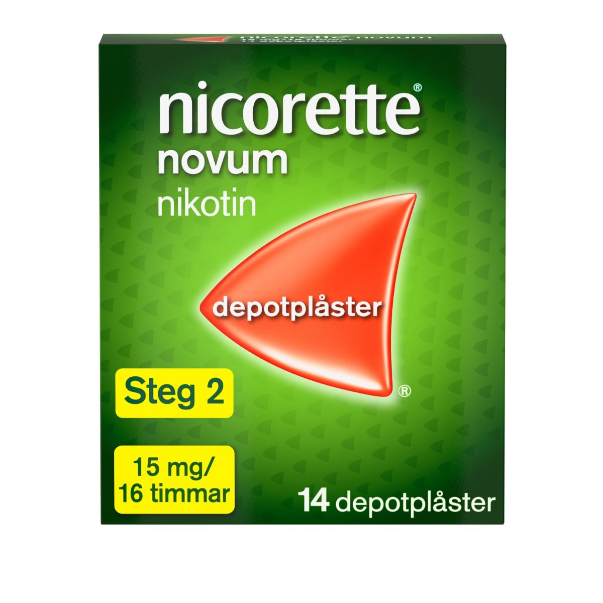 Nicorette Novum, depotplåster 15 mg/16 timmar