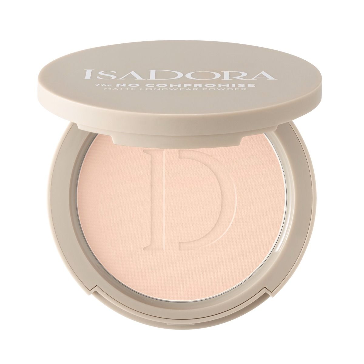 IsaDora The No Compromise Matte Longwear Powder 61 Cool Ivory 7 g