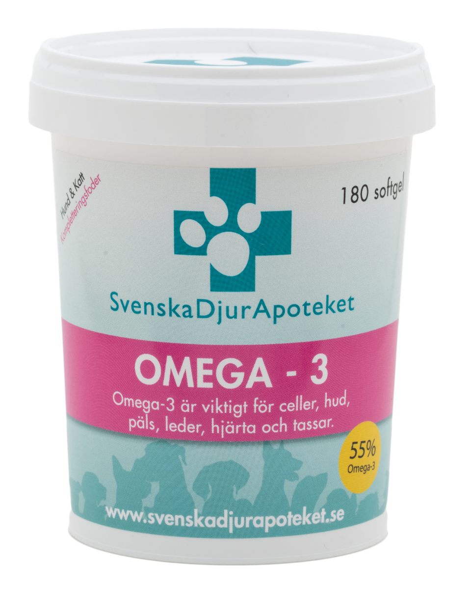 Modin Tradin AB / Svenska DjurApoteket Svenska DjurApoteket Omega- 3 180 styck