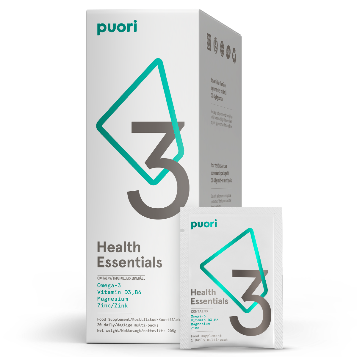 Puori P3 Health Essentials 30 st | Skönhet och hälsa - Hälsovård | Apoteka