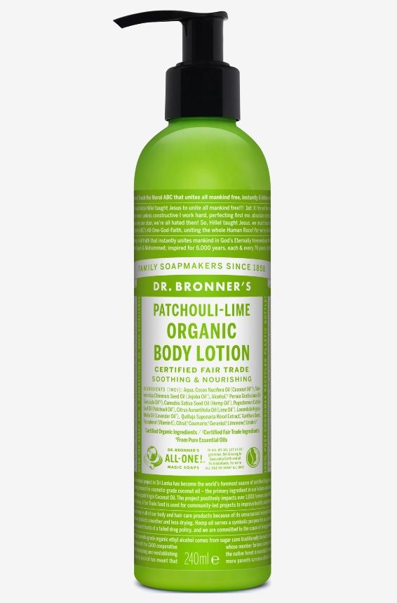 Dr.Bronner’s Organic Bodylotion Patchouli-Lime 240 ml