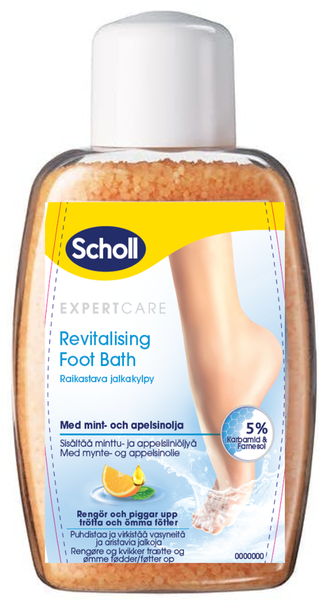 Scholl revitalising fotbad 275g 1 st