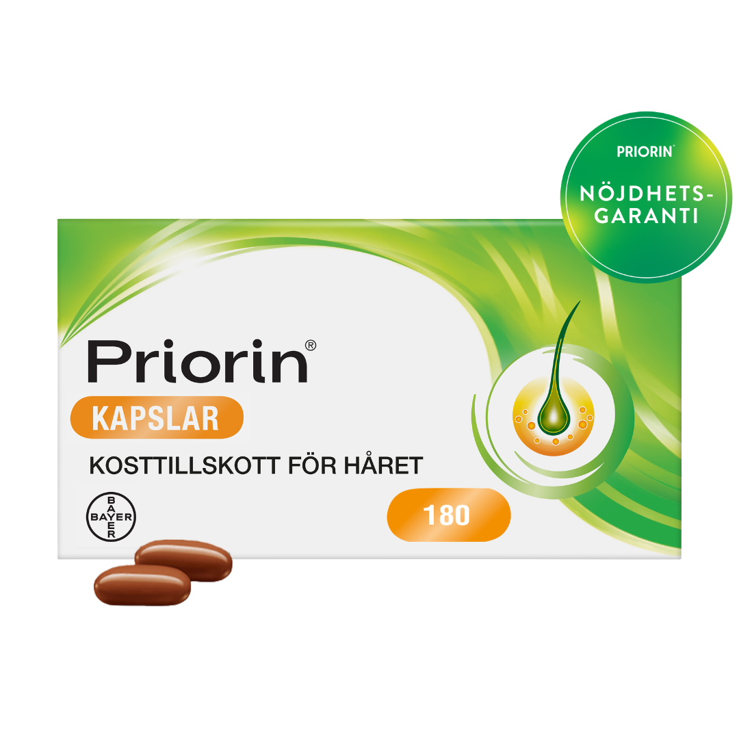 Priorin kapslar 180 st