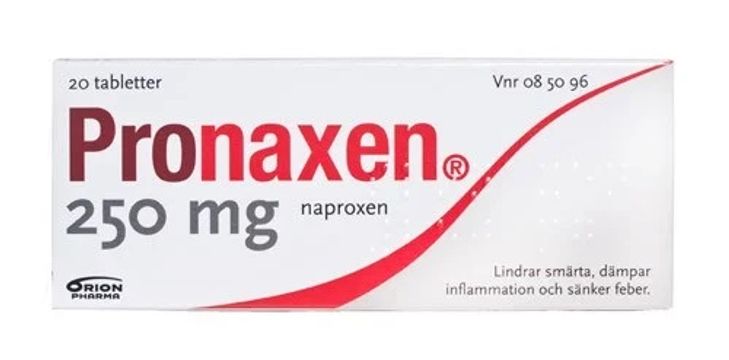 Pronaxen, tablett 250 mg