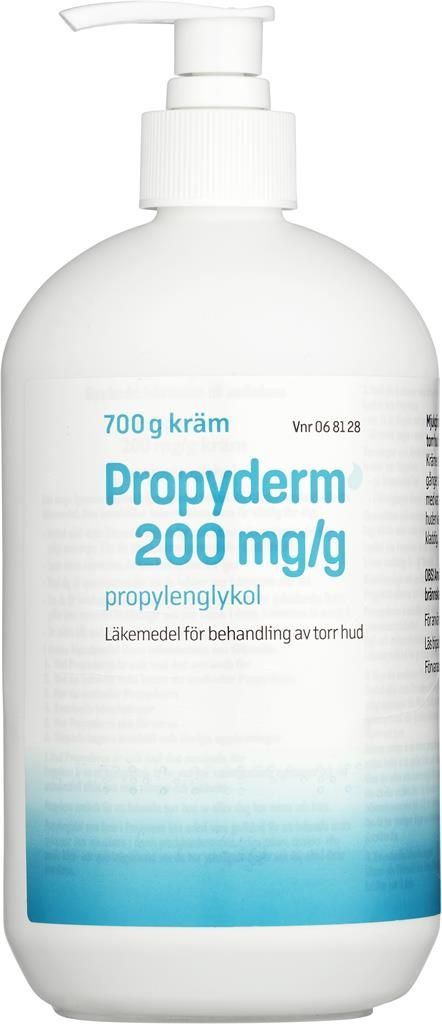 Propyderm, kräm 200 mg/g