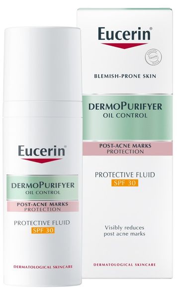 Eucerin Dermopurifyer protective fluid spf30