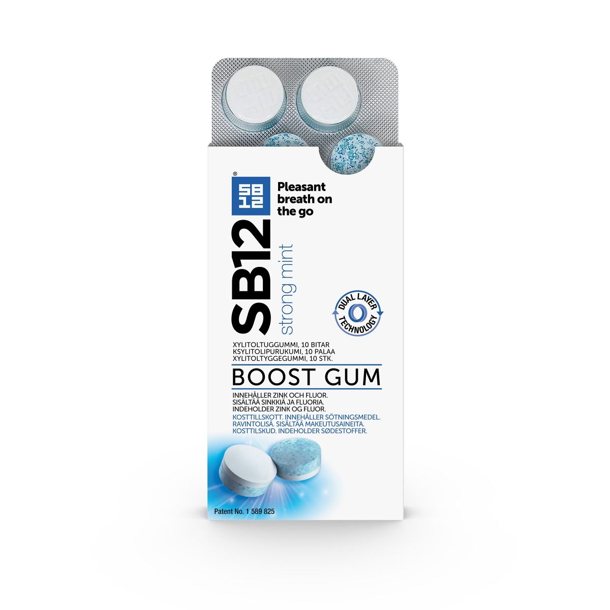 SB12 Boost Tuggummi 10 st