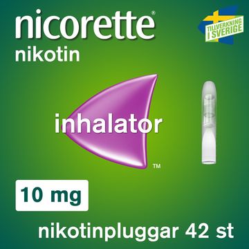 Nicorette Inhalator, inhalationsånga, vätska 10 mg