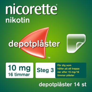 Nicorette Novum, depotplåster 10 mg/16 timmar