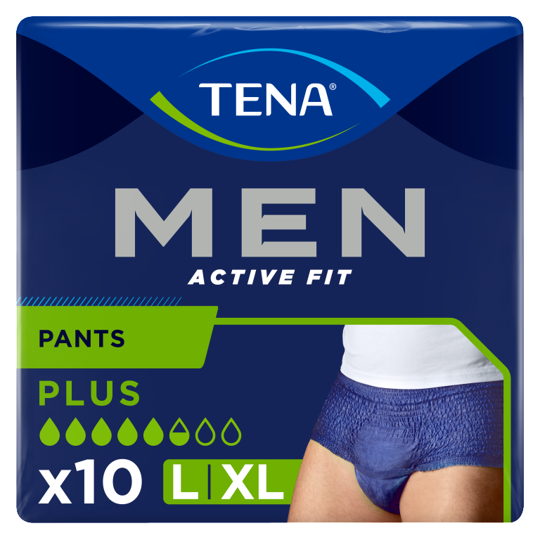 TENA Men Pants Plus L- XL 10 st