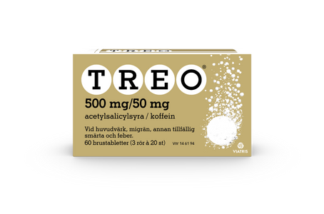 Treo, brustablett 500 mg/50 mg