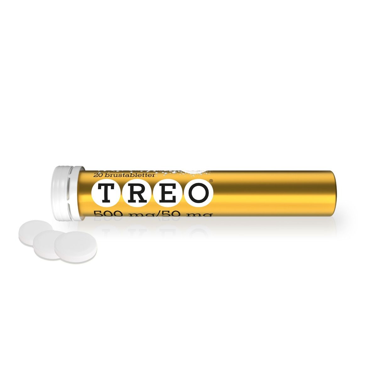 Treo, brustablett 500 mg/50 mg
