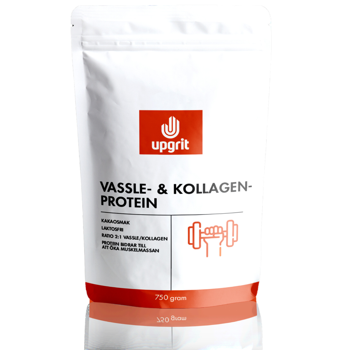 Upgrit Vassle & kollagenprotein kakao