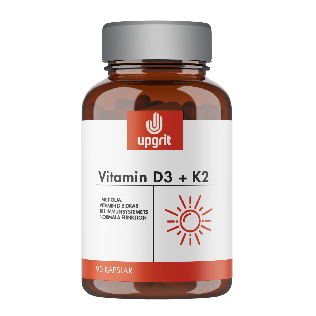 Upgrit Vitamin d3 + k2