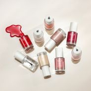 Olika nagellack fr&aring;n varum&auml;rket Idun