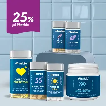 25% på Pharbio