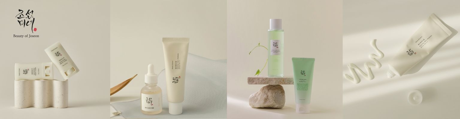 Produkter från Beauty of Joseon, koreansk hudvård