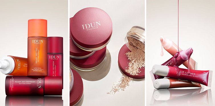 Produkter fr&aring;n varum&auml;rket Idun