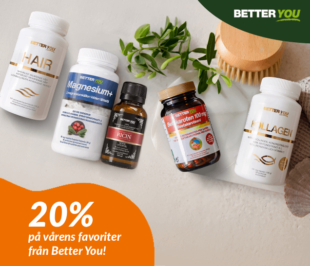 20% p&aring; Better you
