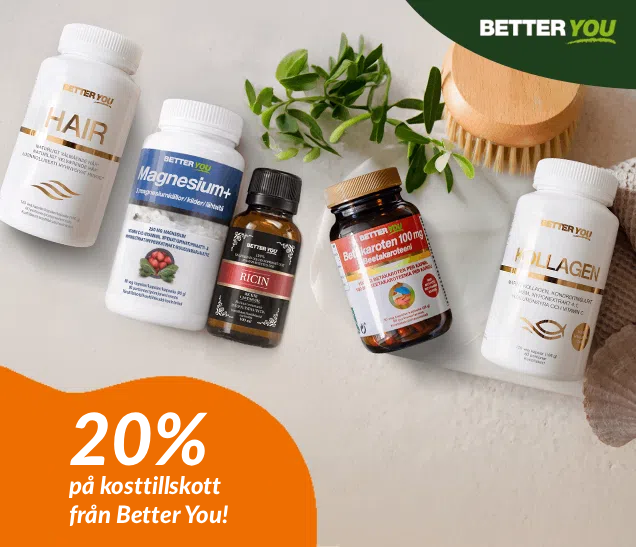 20% p&aring; Better you