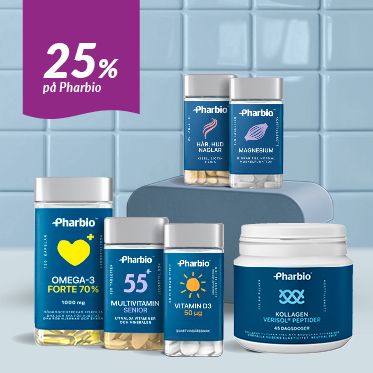 25% på Pharbio