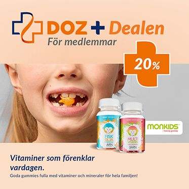 DOZ Dealen just nu - 20% på Monkids