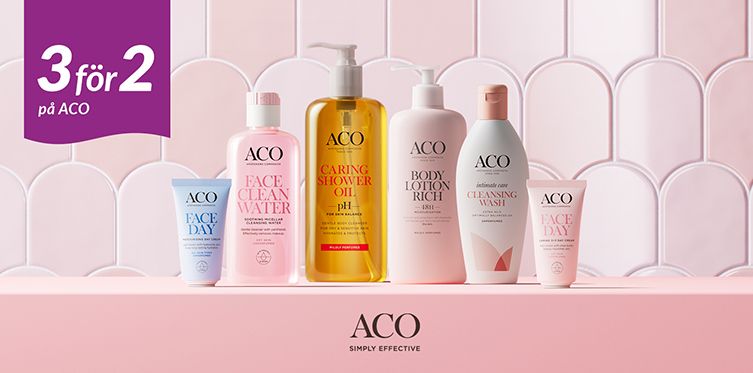 3 för 2 på ACO