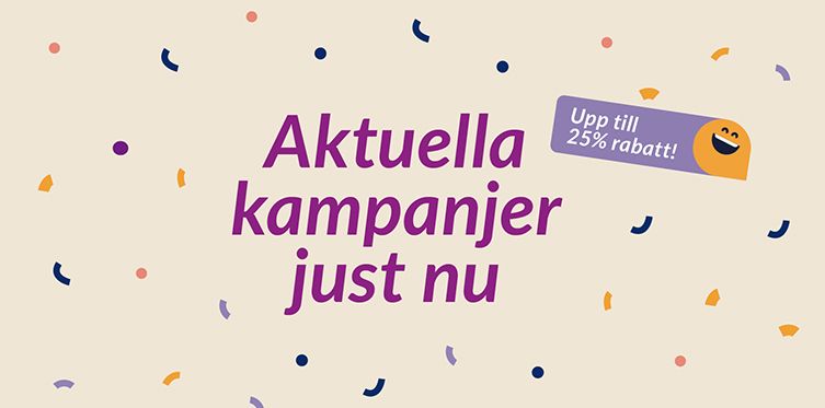 Aktuella kampanjer