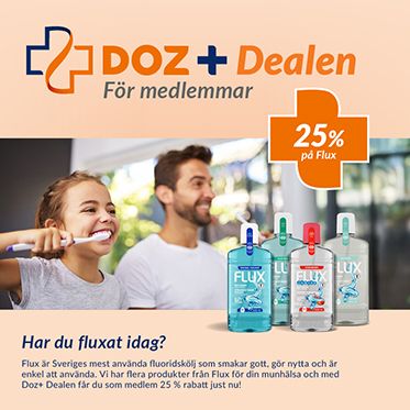 DOZ Dealen just nu - 25 på Flux