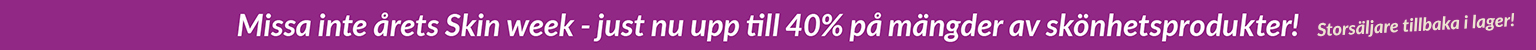 Skin week 2025 upp till 40% rabatt