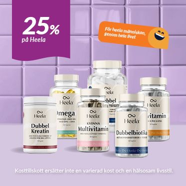 25% på Heela
