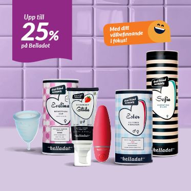 Upp till 25% på Belladot