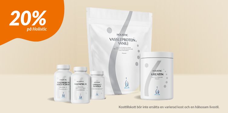 20% p&aring; Holistic