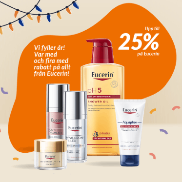 Upp till 25% p&aring; Eucerin